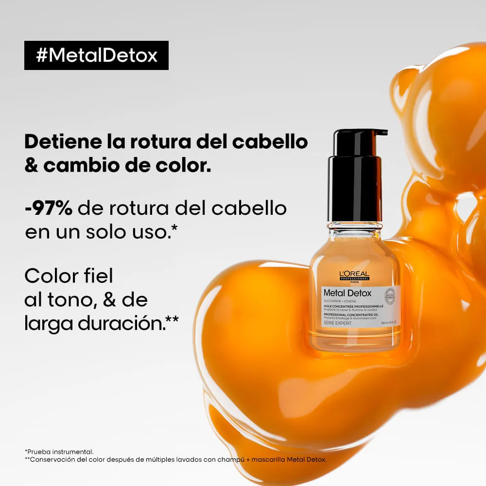 Aceite Loreal Professionnel Metal Detox 50 Ml
