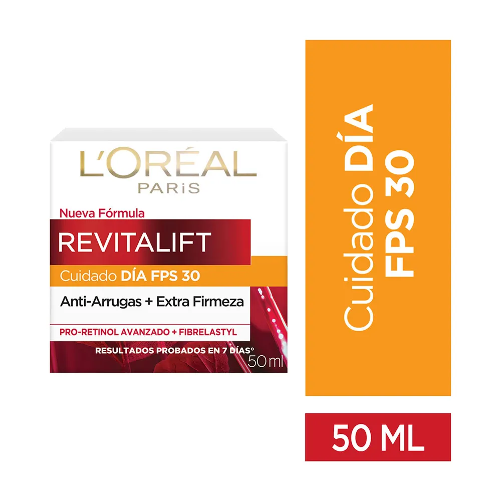 Crema De Día Anti-Arrugas Con Fps 30 Revitalift 50 Ml L'oréal Paris Skin Care