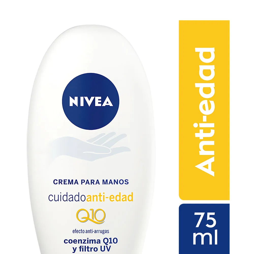 Crema Para Manos Nivea Q10 Anti-Arrugas - Tubo 75Ml