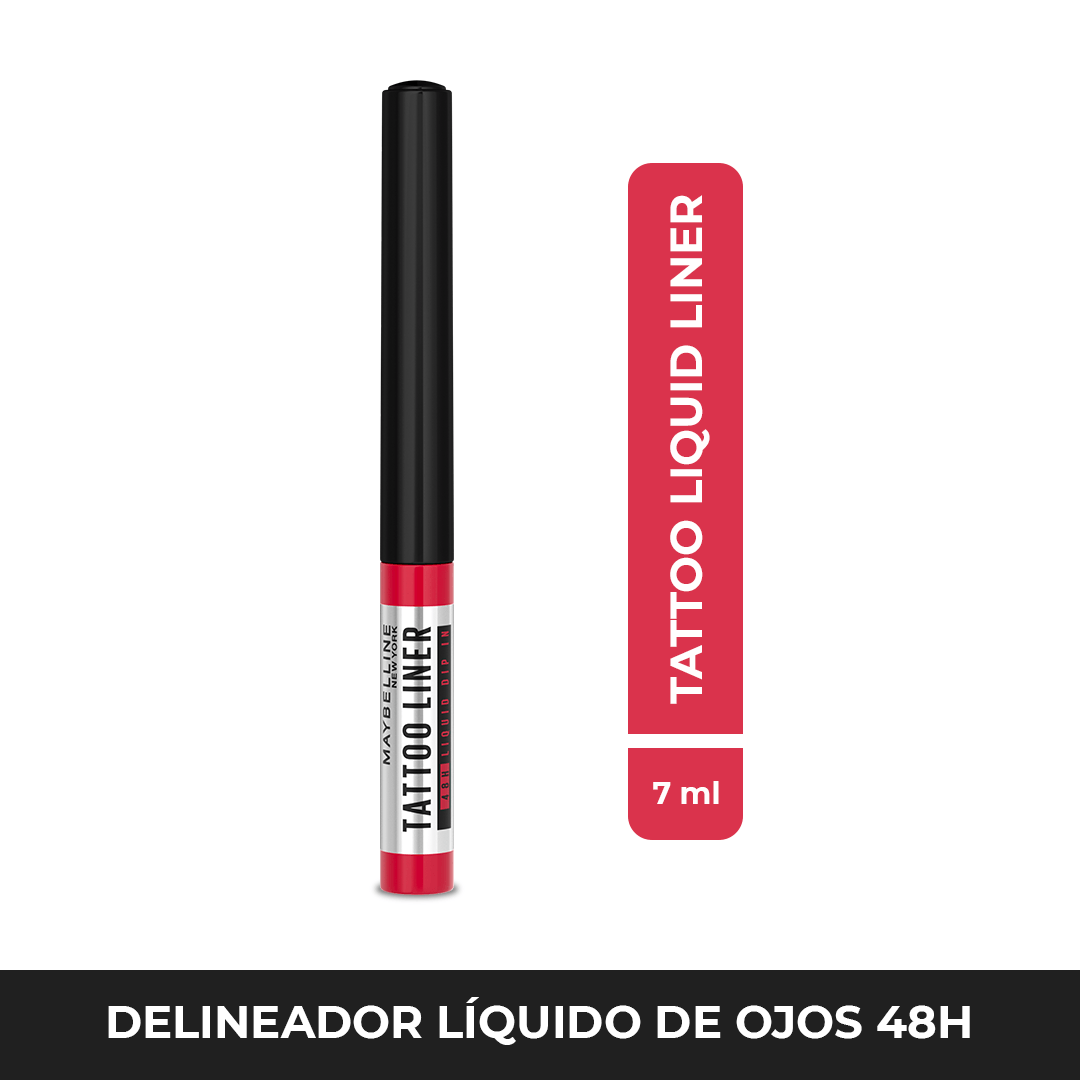 Delineador De Ojos Líquido Tattoo Liner Maybelline De 48 Horas