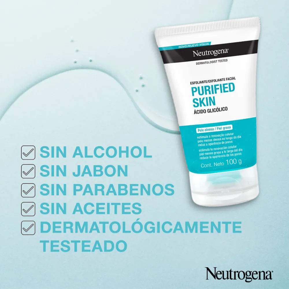 Exfoliante Facial Purified Skin 100Ml Neutrogena