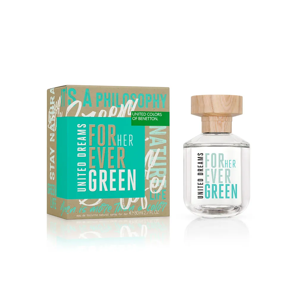 Fragancia Benetton United Dream Forever Geen Her Edt 80Ml