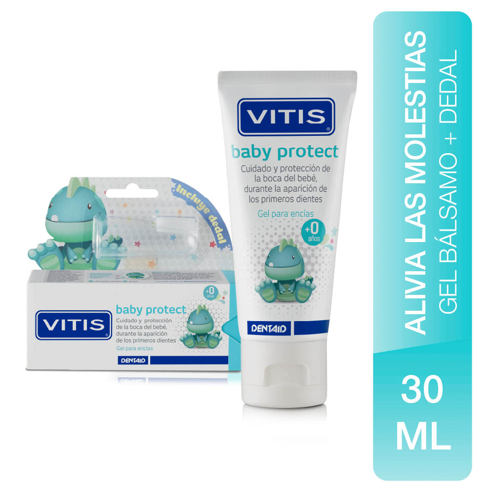 Gel De Bálsamo Para Encías Vitis Baby + Dedal