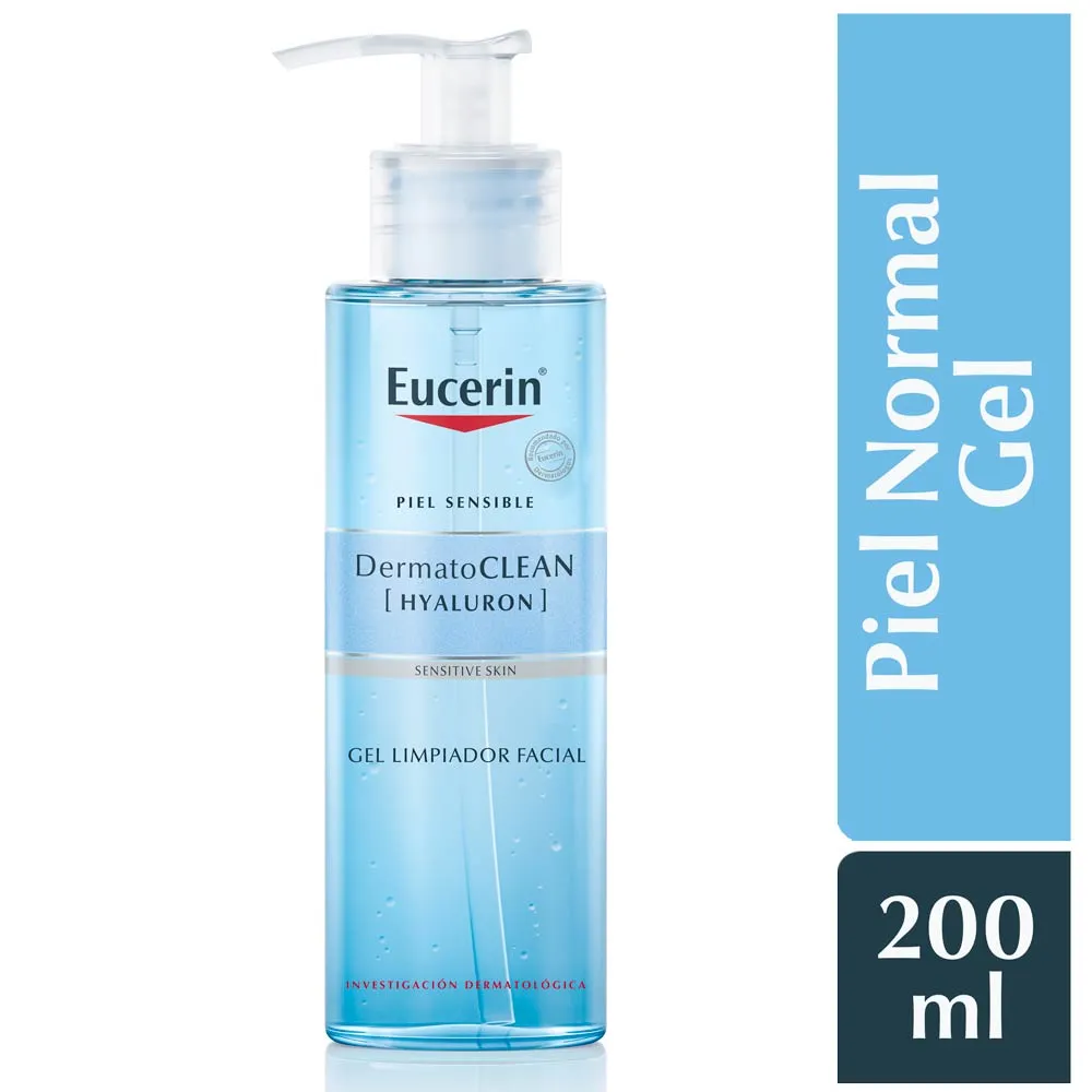 Gel Limpiador Facial Eucerin Dermatoclean 200Ml