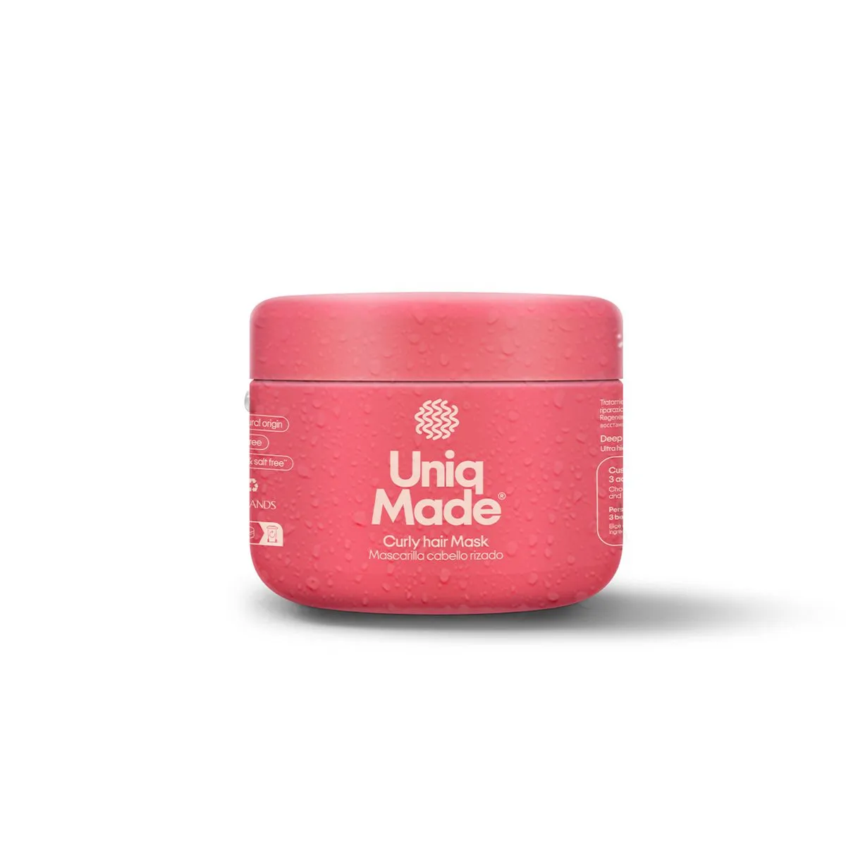 Mascarillla Uniq Made Cabello Rizado 250 Ml