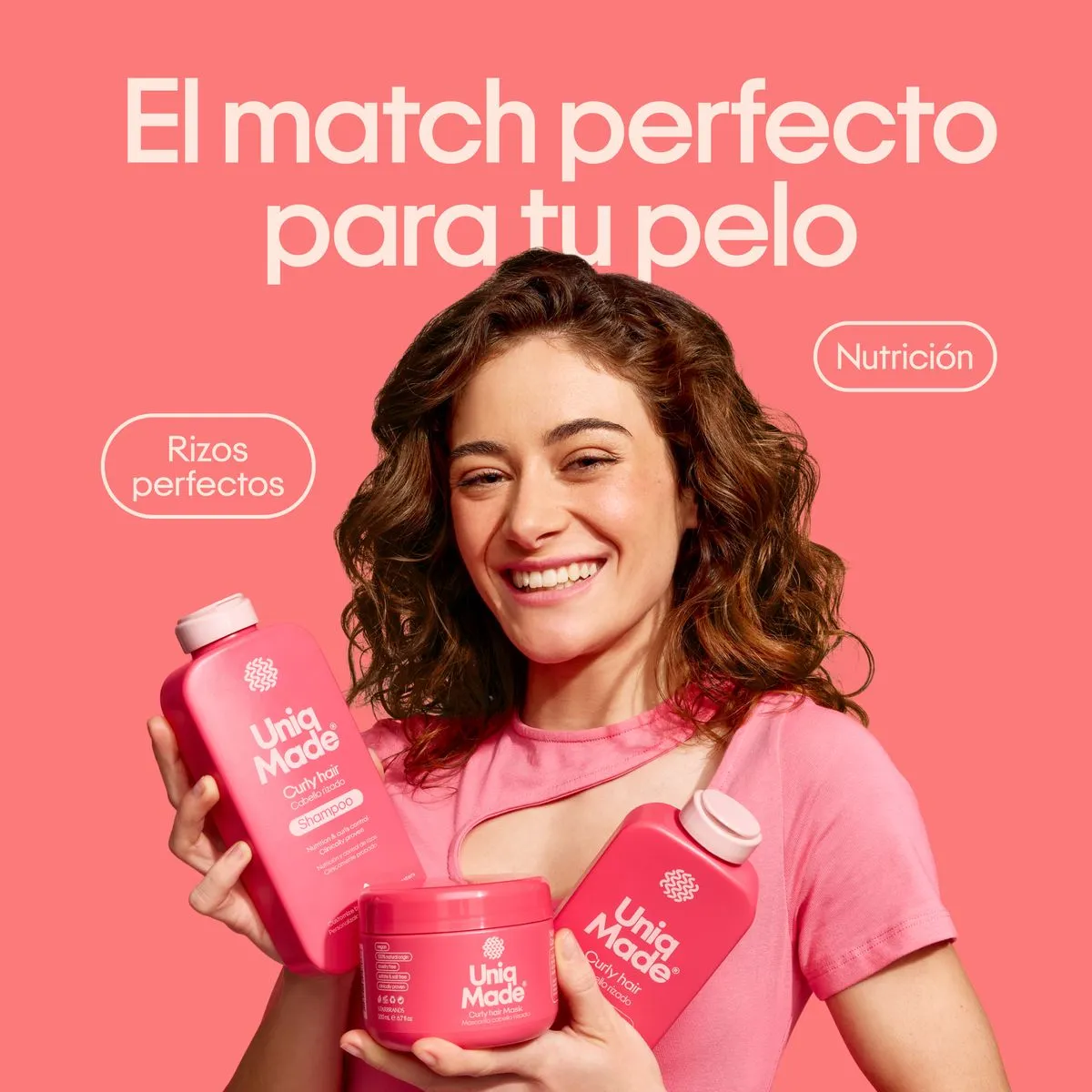 Mascarillla Uniq Made Cabello Rizado 250 Ml