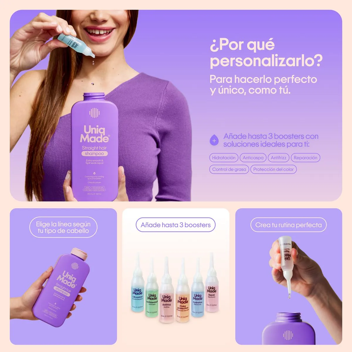 Mascarillla Uniq Made Cabello Rizado 250 Ml