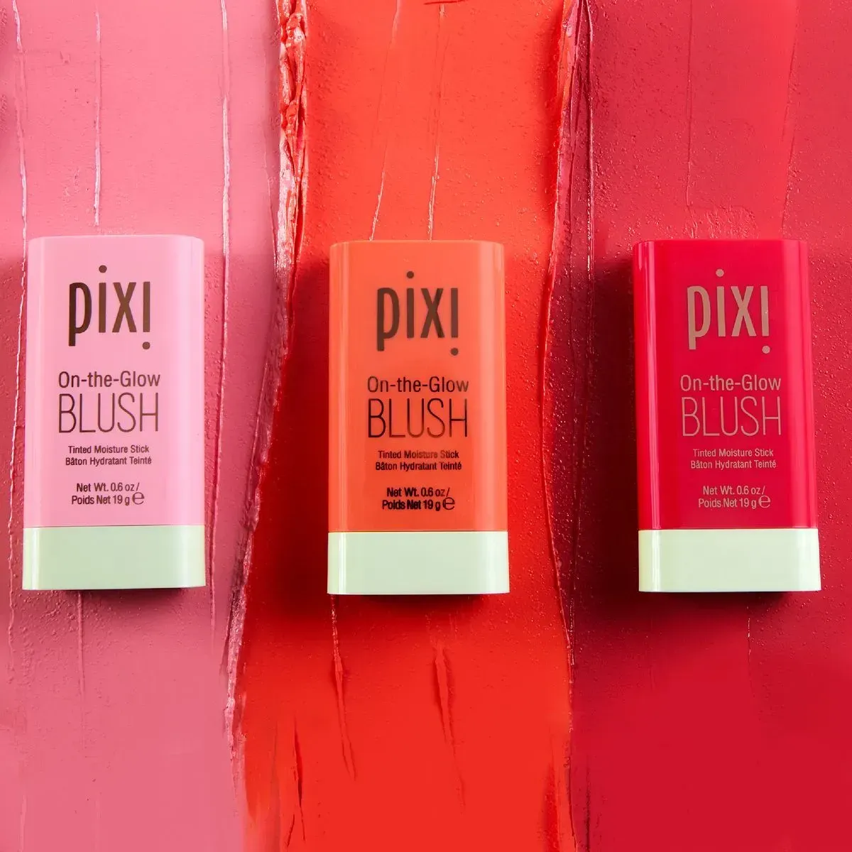 Rubor En Barra Hidratante Pixi On-The-Glow Blush Ruby 19Gr