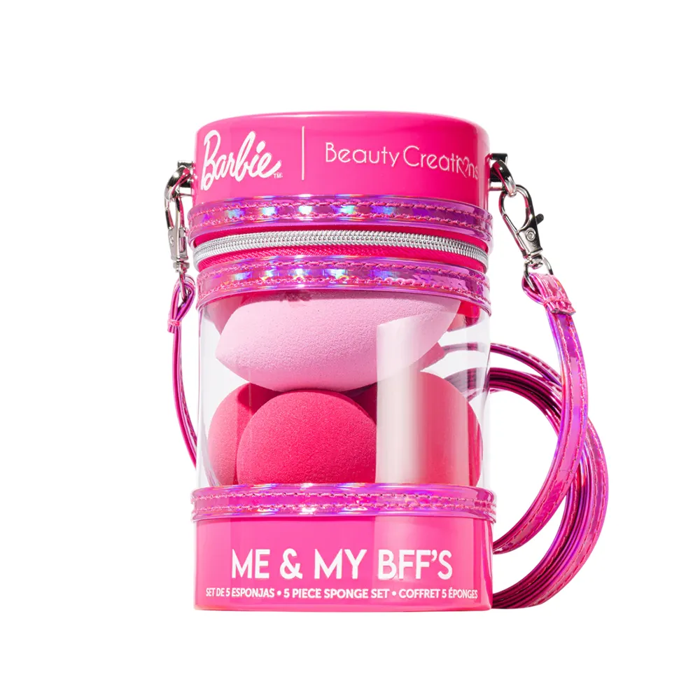 Set De Esponjas Beauty Creations X Barbie Me & My Bff's 5 Piece Sponge Set
