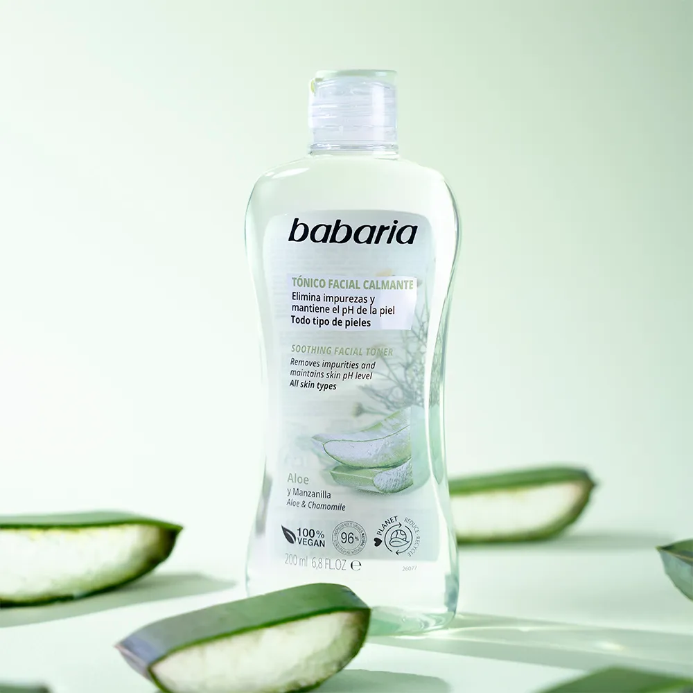 Tónico Babaria Facial Calmante Aloe Vera 200Ml Babaria